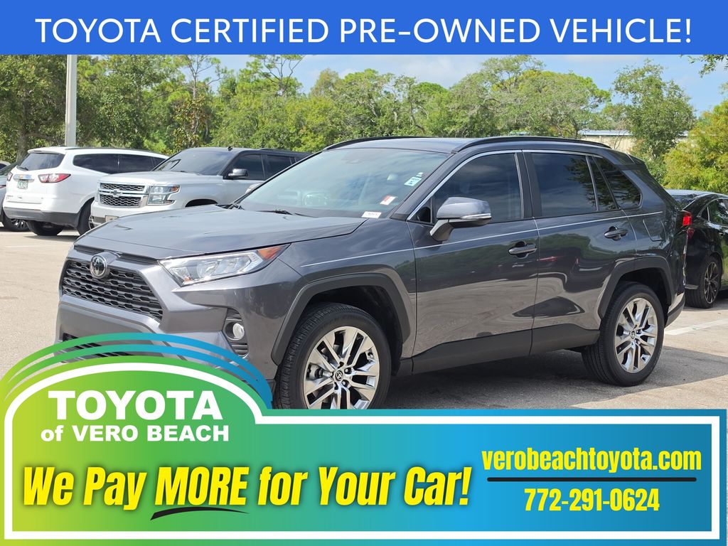 Magnetic Gray Metallic 2021 Toyota RAV4 SUV / Crossover Front-Wheel Drive 8-Speed Automatic