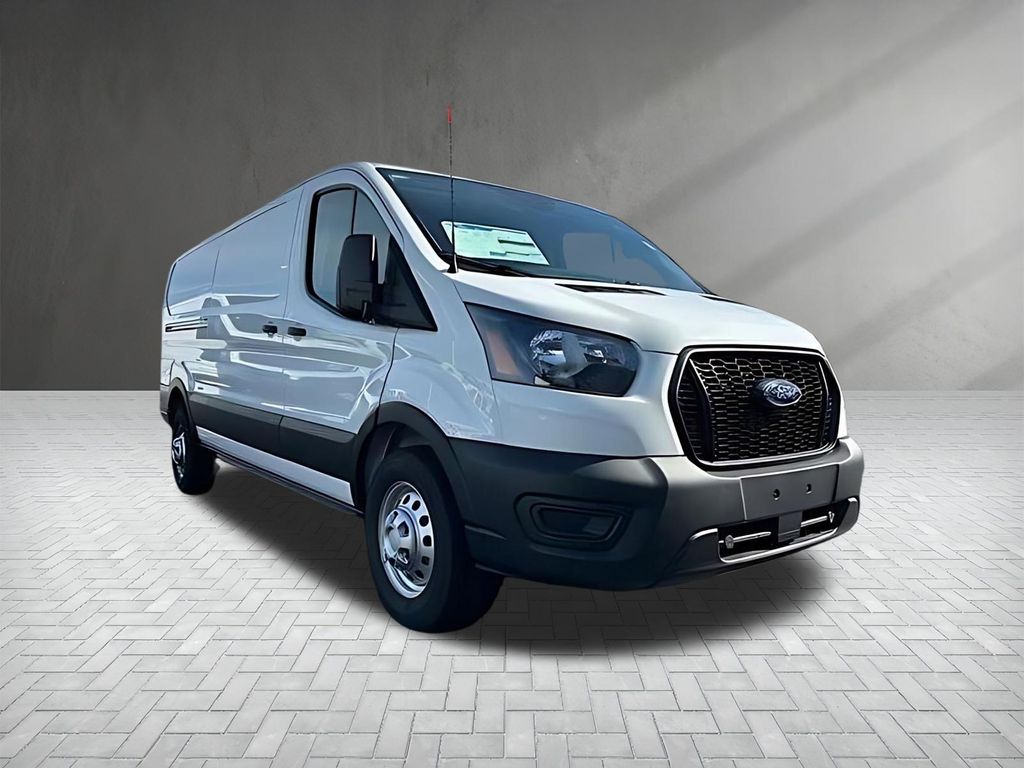 Oxford White 2025 Ford Transit Cargo Van All-Wheel Drive