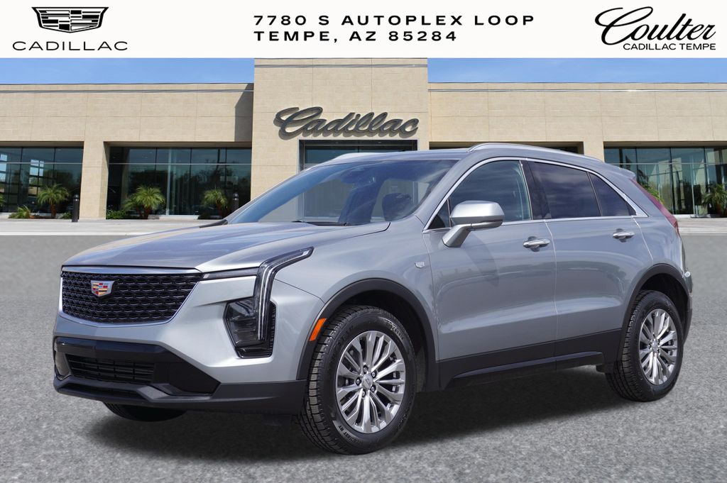 Argent Silver Metallic 2024 Cadillac XT4 SUV / Crossover Front-Wheel Drive 9-Speed Automatic