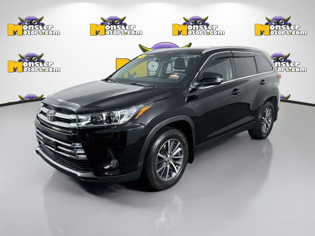 Black 2019 Toyota Highlander SUV / Crossover All-Wheel Drive 8-Speed Automatic