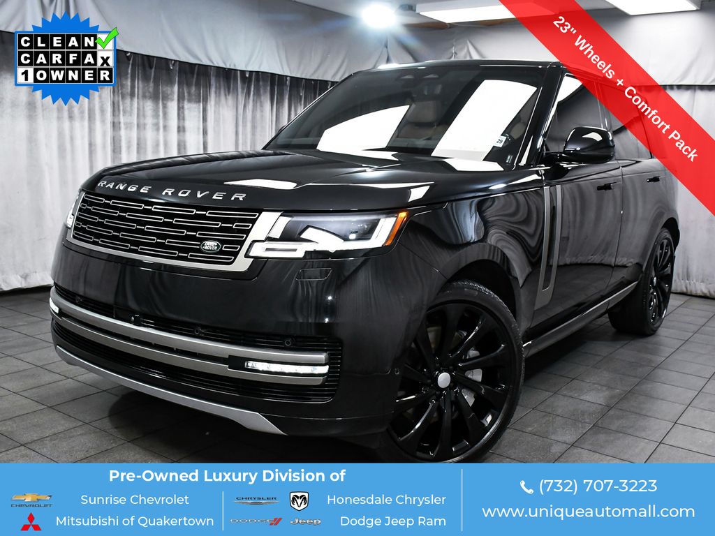 Santorini Black Metallic 2025 Land Rover Range Rover SUV / Crossover All-Wheel Drive 8-Speed Automatic