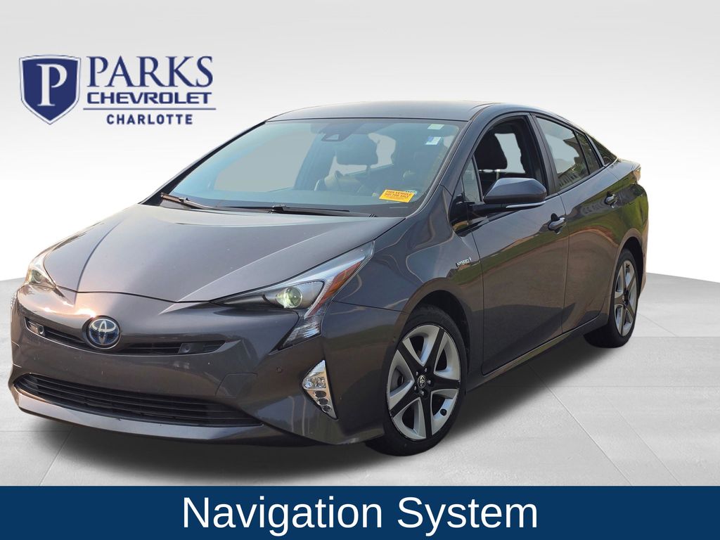 Magnetic Gray Metallic 2017 Toyota Prius Hatchback Front-Wheel Drive Continuously Variable Transmission