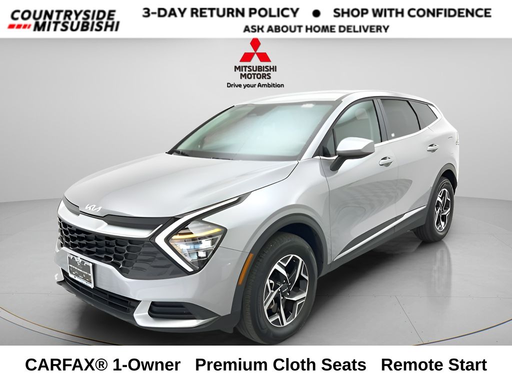 Steel Gray 2025 Kia Sportage LX AWD SUV / Crossover All-Wheel Drive 8-Speed Automatic