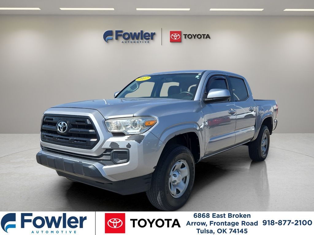 Silver Sky Metallic 2017 Toyota Tacoma Pickup Truck 4X2 6-Speed Automatic