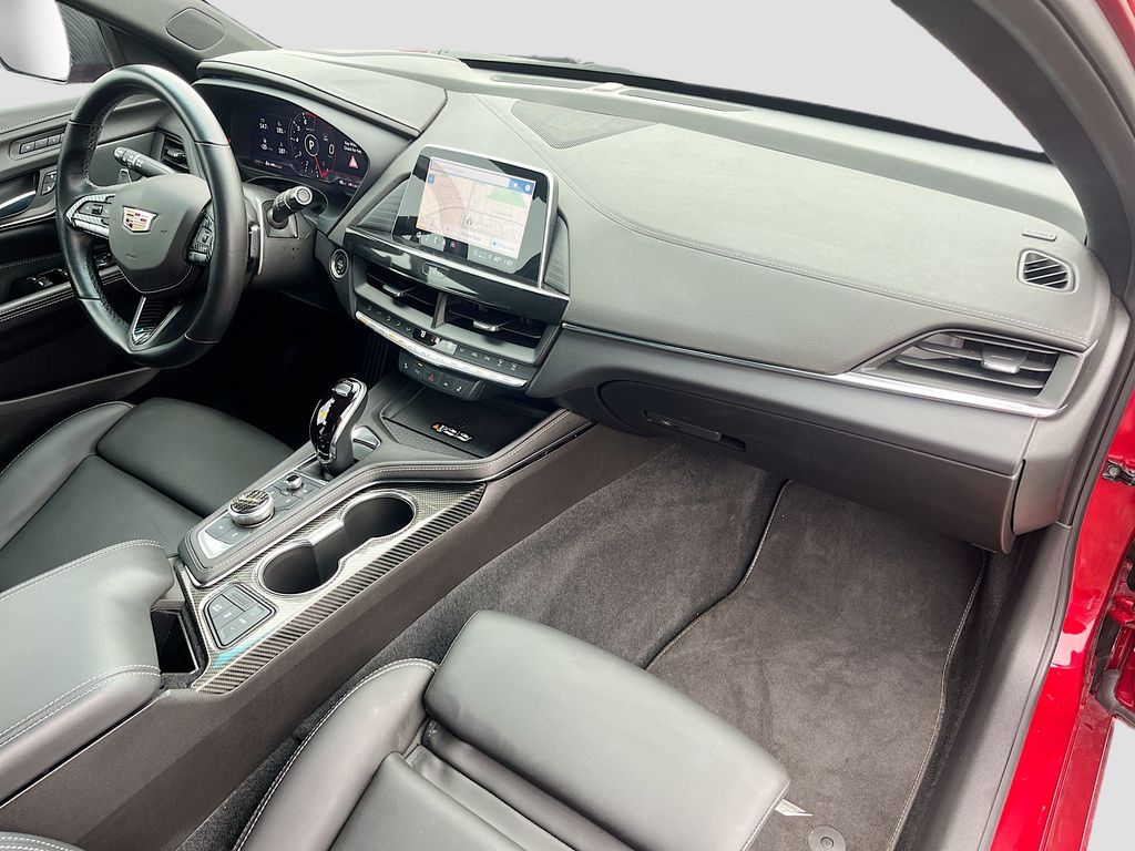 2023 Cadillac CT4 V-Series Red at AutoSavvy Houston Southwest
