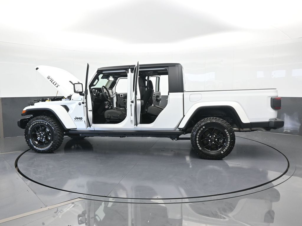 Used 2024 Bright White Clearcoat Jeep Willys image 77