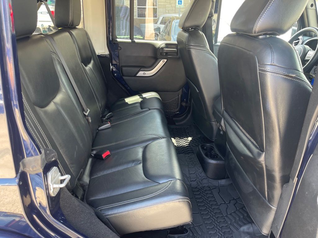 2013 Jeep Wrangler Unlimited Sahara Blue at Emmons Autoplex