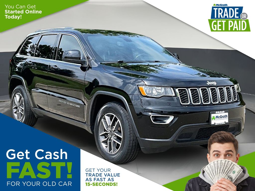 Diamond Black Crystal Pearlcoat 2020 Jeep Grand Cherokee SUV / Crossover 4X2 8-Speed Automatic