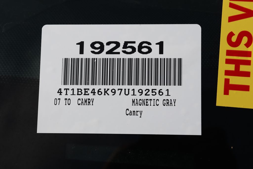 2007 Toyota Camry SE 7