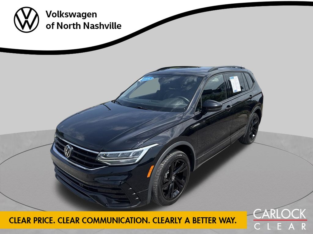 Deep Black Pearl 2023 Volkswagen Tiguan SUV / Crossover All-Wheel Drive 8-Speed Automatic