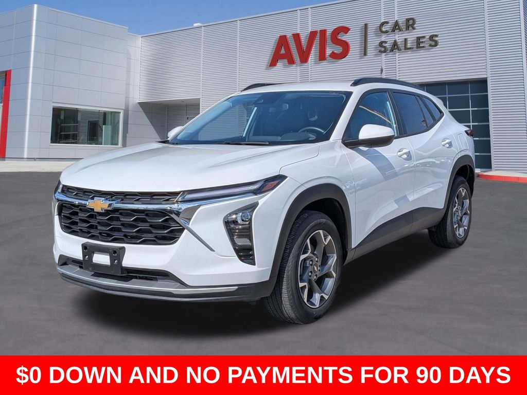 Summit White 2025 Chevrolet Trax LT FWD SUV / Crossover Front-Wheel Drive 6-Speed Automatic