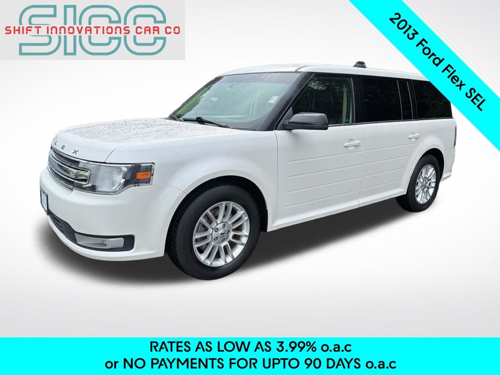 White 2013 Ford Flex SEL SUV / Crossover Front-Wheel Drive 6-Speed Automatic