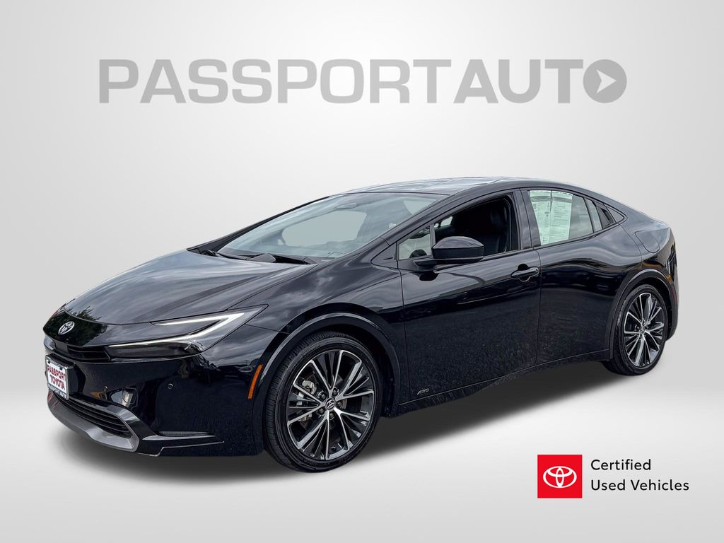Midnight Black Metallic 2025 Toyota Prius Hatchback All-Wheel Drive Automatic