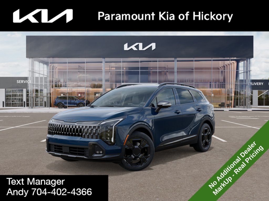 Blue 2027 Kia Sportage Hybrid Plug-In SUV / Crossover All-Wheel Drive 6-Speed Automatic