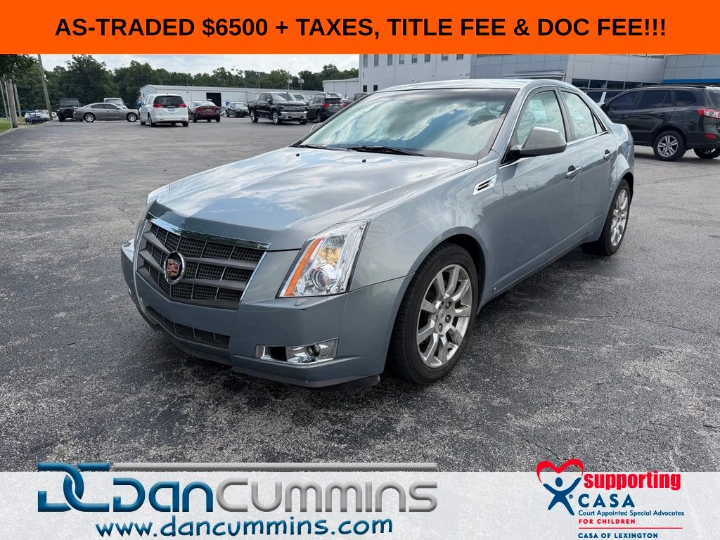 Sunset Blue 2008 Cadillac CTS Sedan Rear-Wheel Drive 6-Speed Automatic