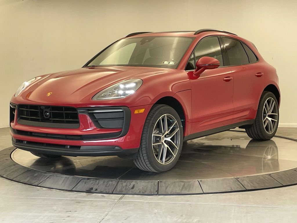 Red 2026 Porsche Macan SUV / Crossover 7-Speed Automatic