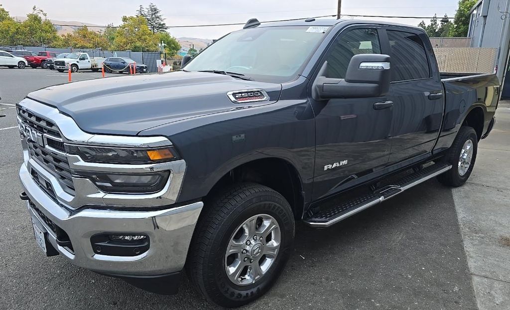 Forged Blue Metallic 2025 RAM 2500 Pickup Truck Four-Wheel Drive 8-Speed Automatic