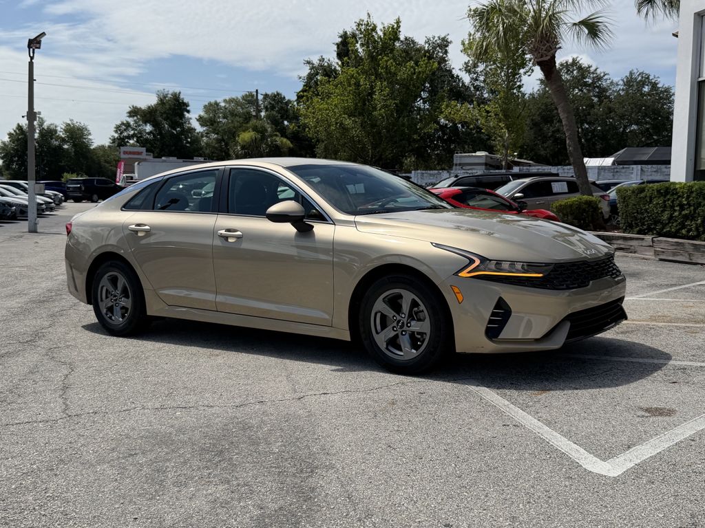 Brown (Crystal Beige) 2022 Kia K5 LXS FWD Sedan Front-Wheel Drive 8-Speed Automatic