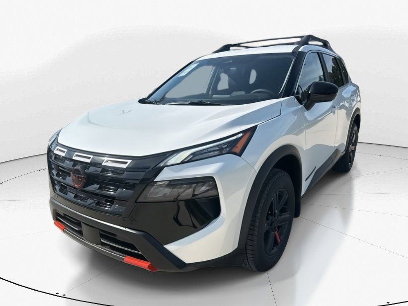 2025 Everest White Pearl Nissan Rogue Rock Creek AWD SUV
