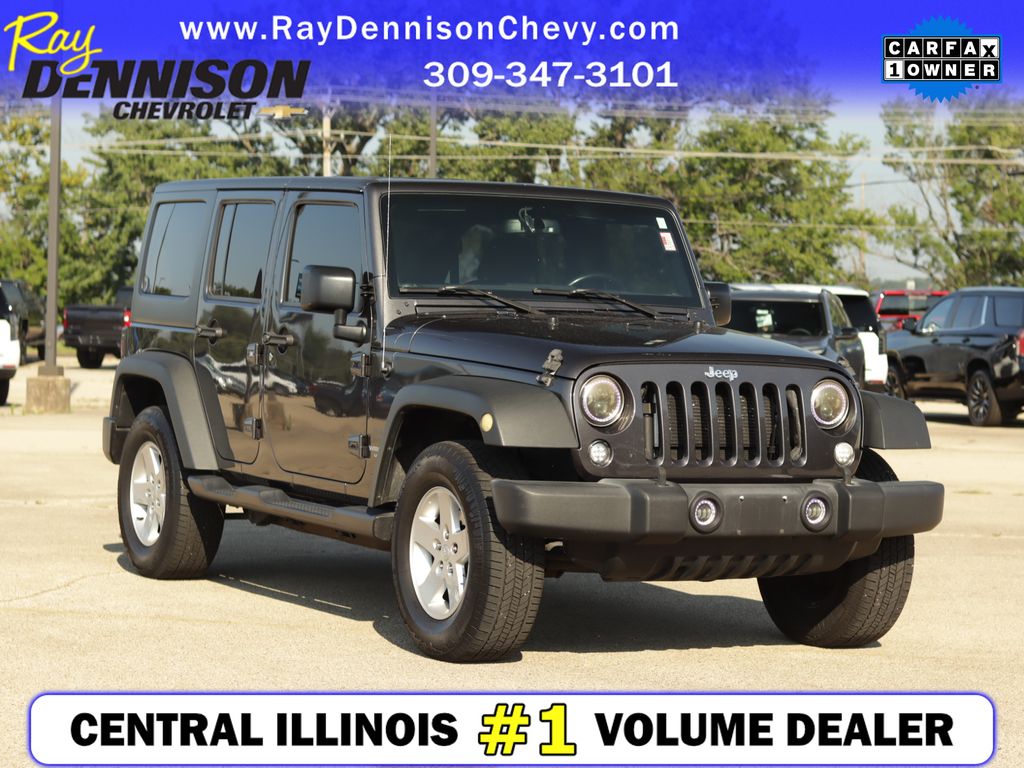 Crystal Metallic 2017 Jeep Wrangler SUV / Crossover Four-Wheel Drive 5-Speed Automatic