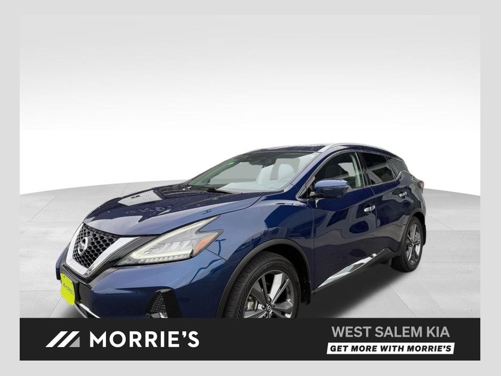 Deep Blue Pearl 2020 Nissan Murano SUV / Crossover All-Wheel Drive Continuously Variable Transmission