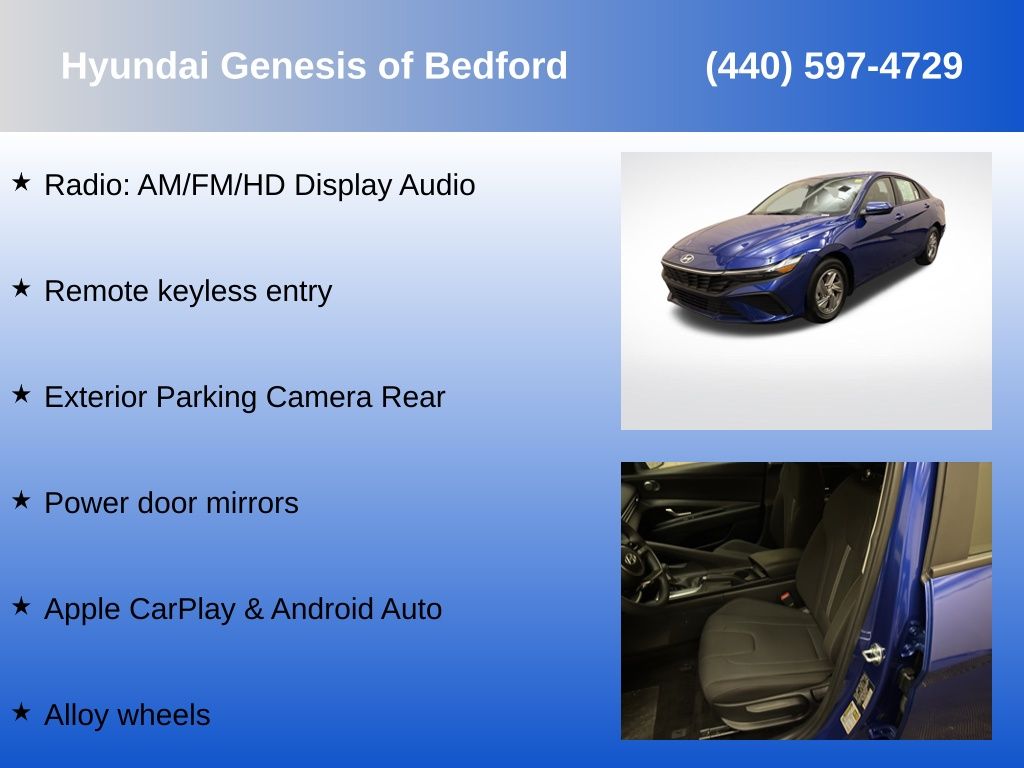 Used 2026 Hyundai Elantra For Sale in Bedford, OH