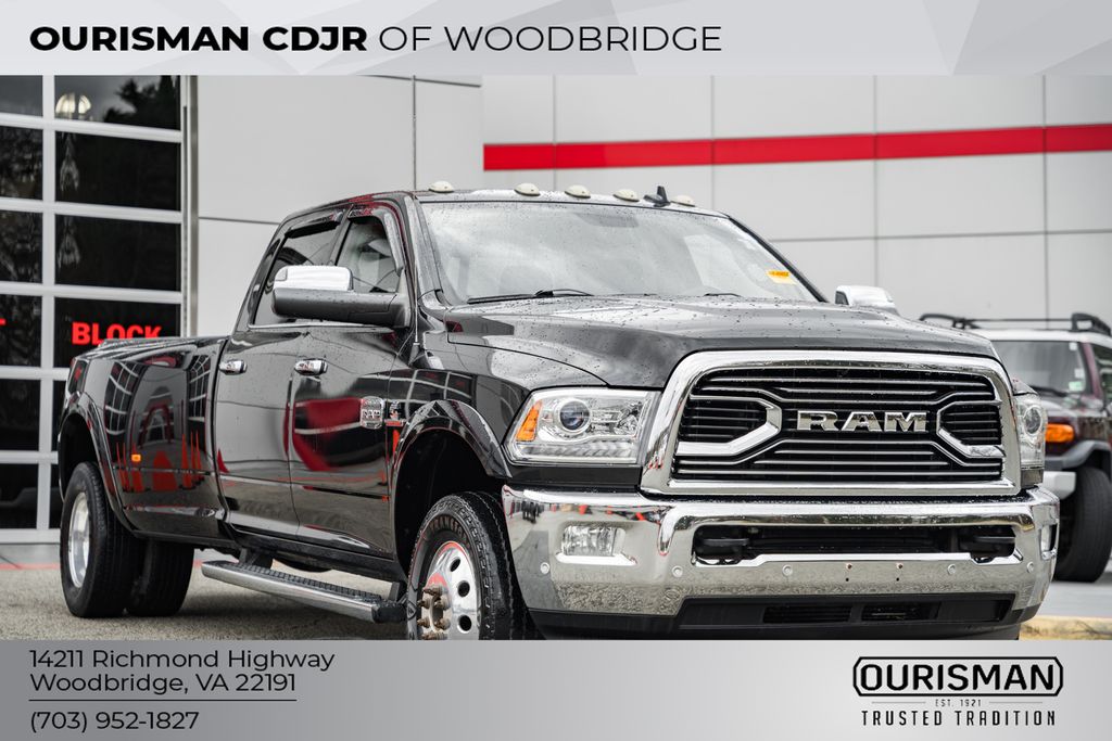 2018 RAM 3500 Laramie Longhorn Crew Cab LB DRW 4WD