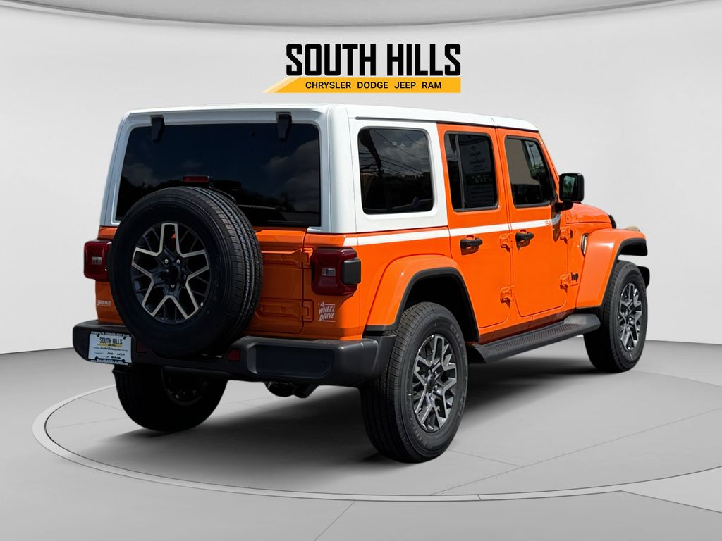 2026 Jeep Wrangler Sahara Orange at South Hills CDJR