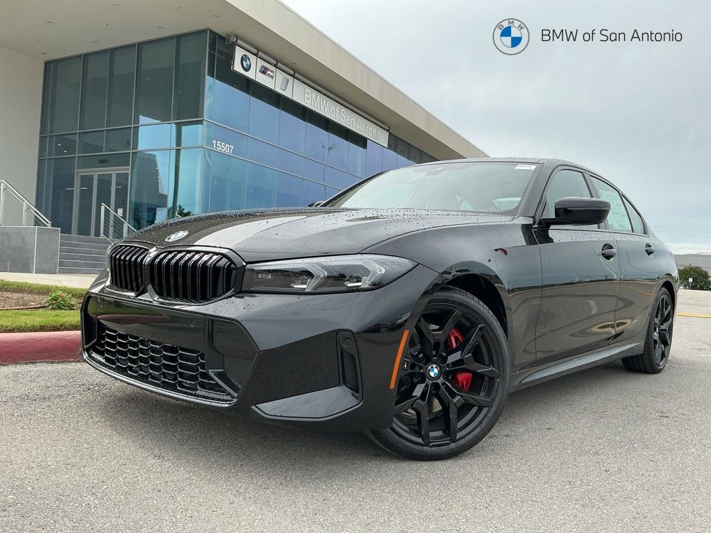 Black Sapphire Metallic 2026 BMW 3 Series Sedan Rear-Wheel Drive 8-Speed Automatic