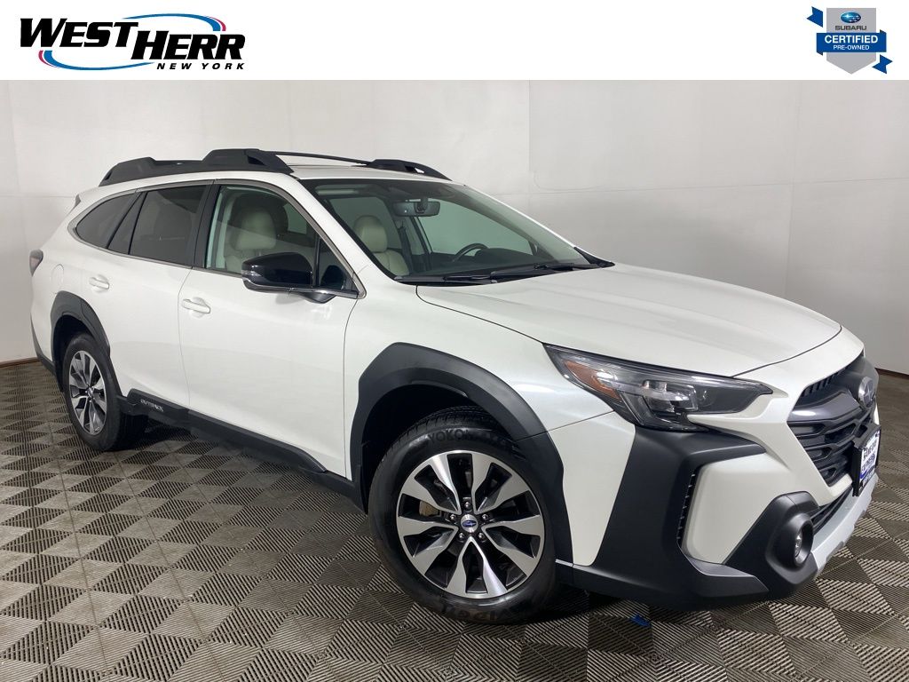 Crystal White Pearl 2025 Subaru Outback Limited AWD SUV / Crossover All-Wheel Drive Continuously Variable Transmission