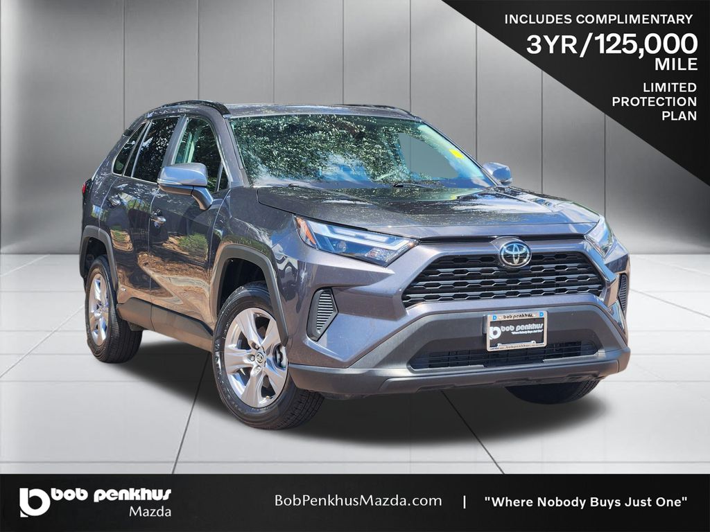 Magnetic Gray Metallic 2025 Toyota RAV4 Hybrid SUV / Crossover All-Wheel Drive Continuously Variable Transmission