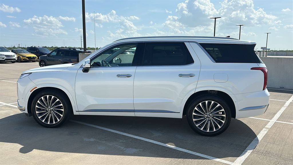 2024 Hyundai Palisade Calligraphy White at Wharton Chevrolet GMC