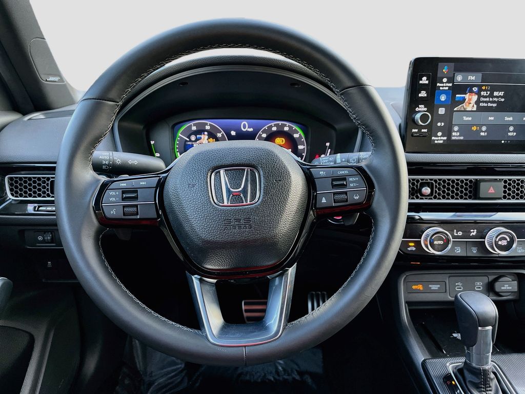 2025 Honda Civic Hybrid Sport Touring Gray at AutoSavvy Houston Southwest