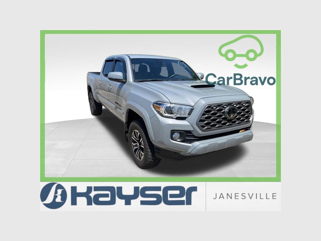 Gray 2021 Toyota Tacoma Pickup Truck Four-Wheel Drive 6-Speed Automatic