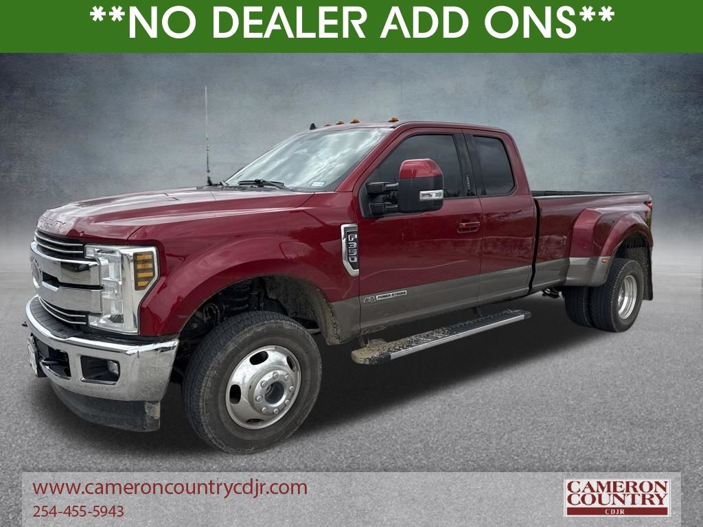 Stone Gray 2019 Ford F-350 Super Duty Pickup Truck Four-Wheel Drive 6-Speed Automatic
