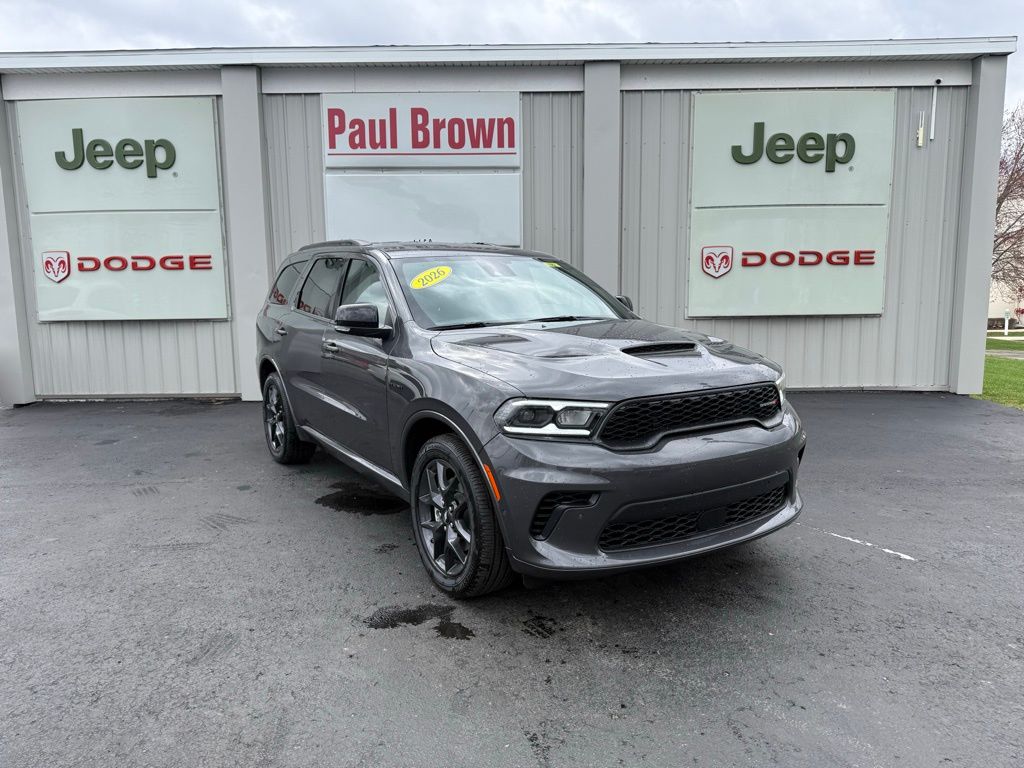 Vapor Gray 2026 Dodge Durango GT HEMI Plus AWD SUV / Crossover All-Wheel Drive 8-Speed Automatic