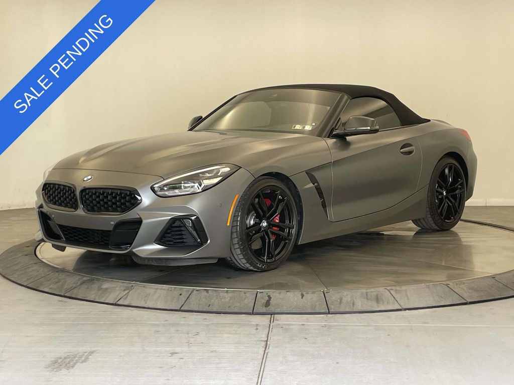 Frozen Gray II Metallic 2021 BMW Z4 M40i RWD Convertible Rear-Wheel Drive 8-Speed Automatic