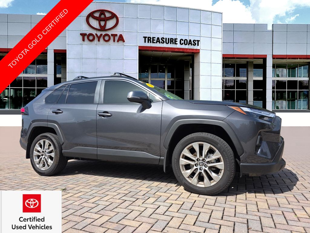 Magnetic Gray Metallic 2025 Toyota RAV4 SUV / Crossover Front-Wheel Drive 8-Speed Automatic