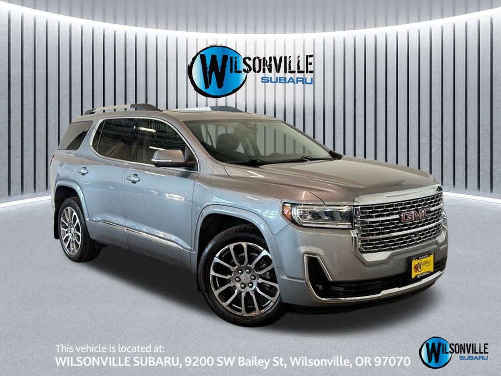 Sterling Metallic 2023 GMC Acadia Denali AWD SUV / Crossover Four-Wheel Drive 9-Speed Automatic