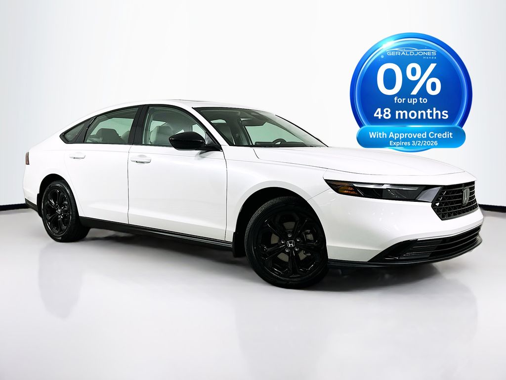 2025 Honda Accord Sedan SE