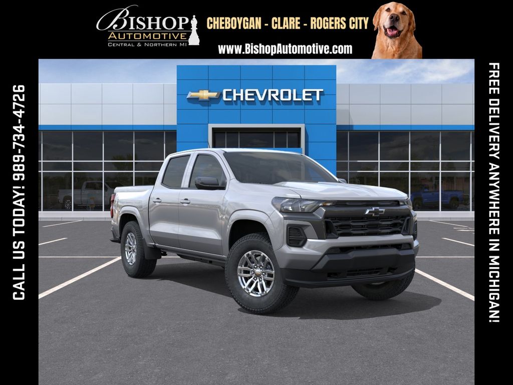 Sterling Gray Metallic 2026 Chevrolet Colorado Pickup Truck Four-Wheel Drive 8-Speed Automatic