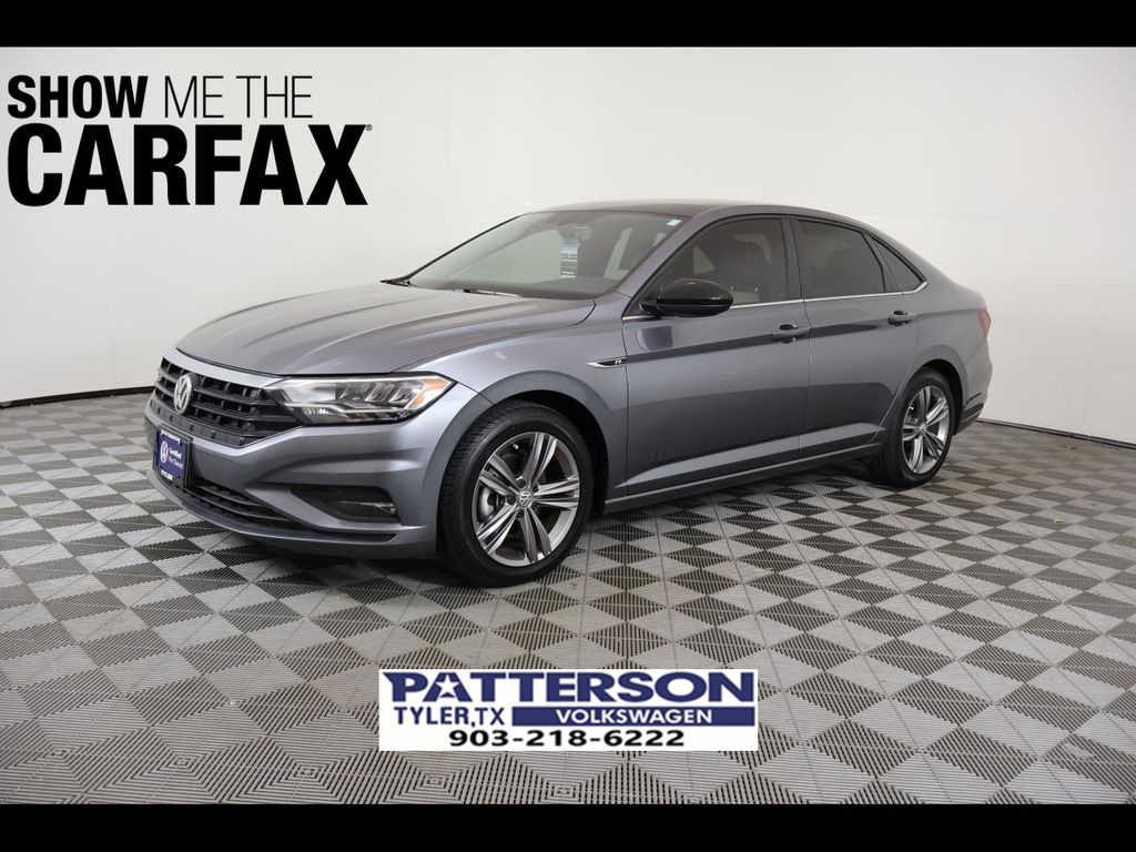 Brown (Beige) 2021 Volkswagen Jetta Sedan Front-Wheel Drive 8-Speed Automatic
