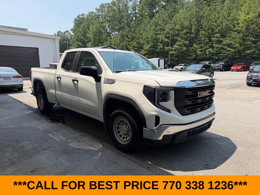 Summit White 2024 GMC Sierra 1500 Pickup Truck 4X2 8-Speed Automatic