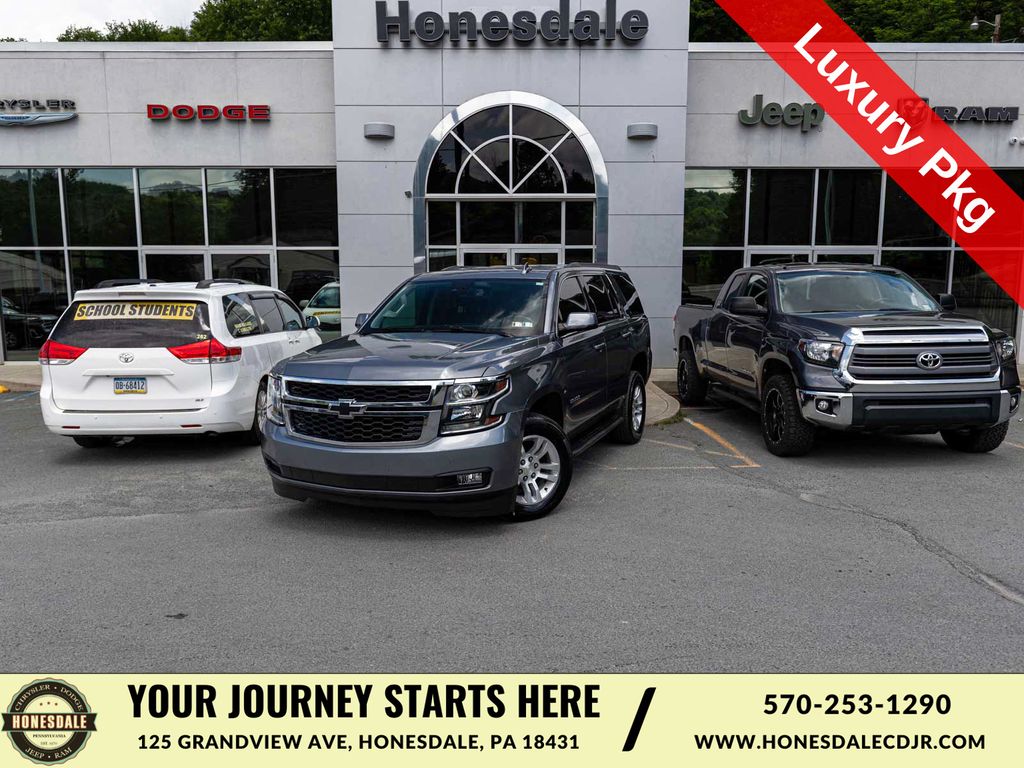 Gray (Satin Steel Metallic) 2020 Chevrolet Tahoe SUV / Crossover Four-Wheel Drive 6-Speed Automatic Overdrive