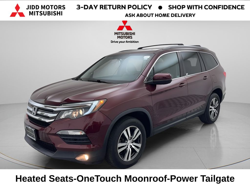 Red 2018 Honda Pilot EX-L AWD SUV / Crossover All-Wheel Drive 6-Speed Automatic
