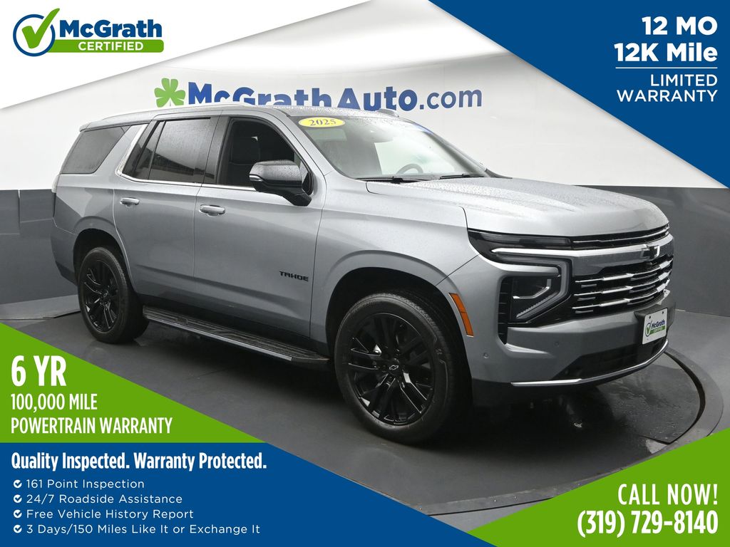 Sterling Gray Metallic 2025 Chevrolet Tahoe Premier 4WD SUV / Crossover Four-Wheel Drive
