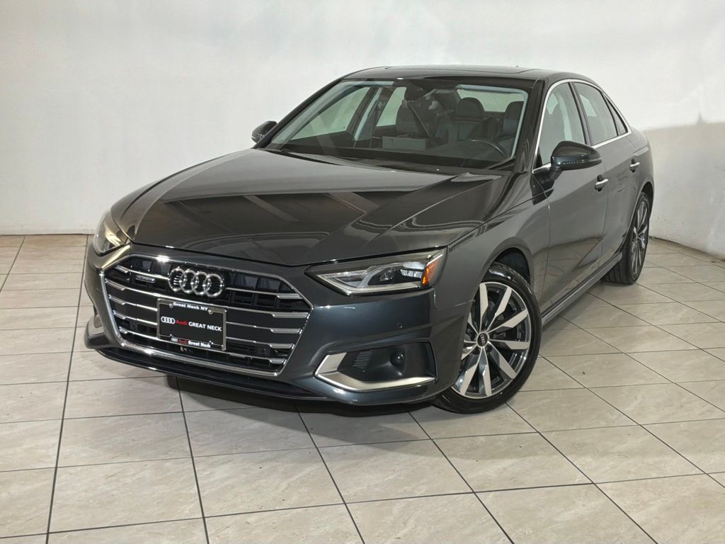 Manhattan Gray Metallic 2022 Audi A4 quattro Premium 40 TFSI AWD Sedan All-Wheel Drive 7-Speed Automatic