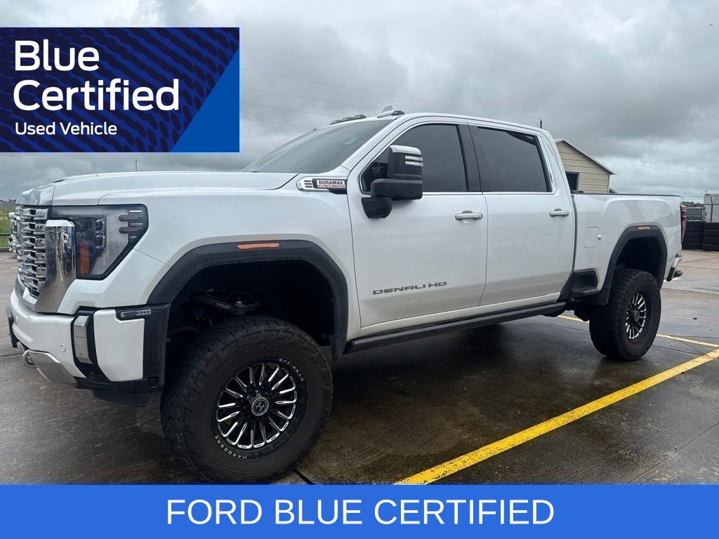 2024 GMC Sierra 3500HD Denali White at Big Star Buick GMC