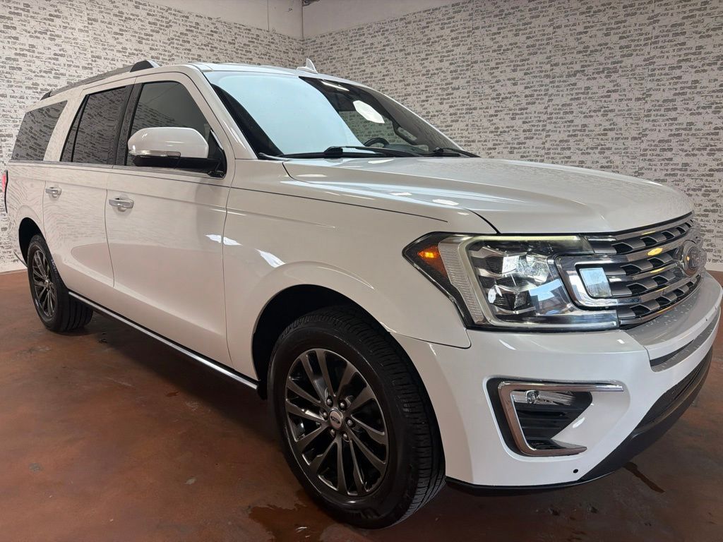 White Platinum Metallic Tri-Coat 2019 Ford Expedition SUV / Crossover 4X2 Automatic