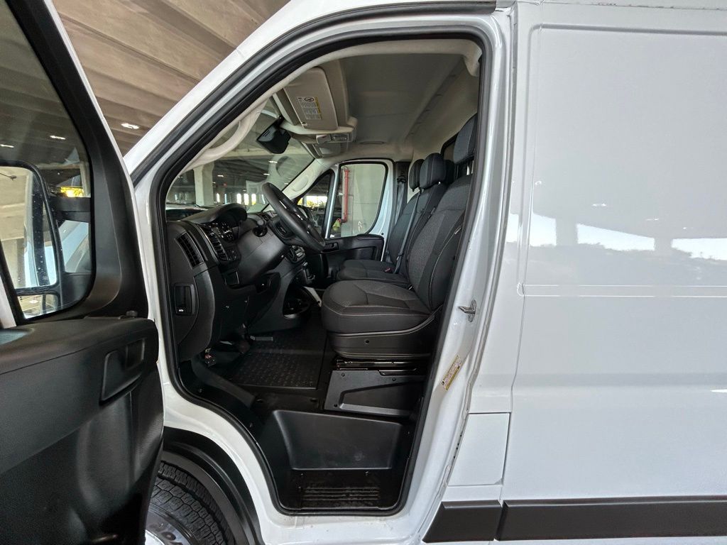 Used 2024 Bright White Clearcoat Ram High Roof image 9